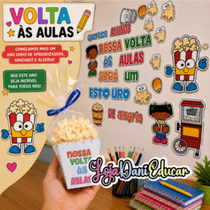 Kit Aula Pipocando