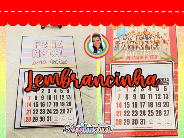 Lembrancinha Calendário