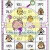 Bingo de palavras simples - detetive