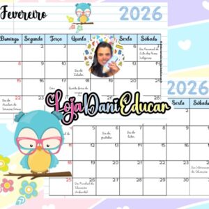 Calendários Corujices 2026
