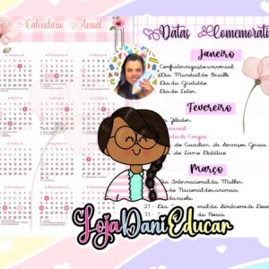 Calendários Professora Feliz 2026