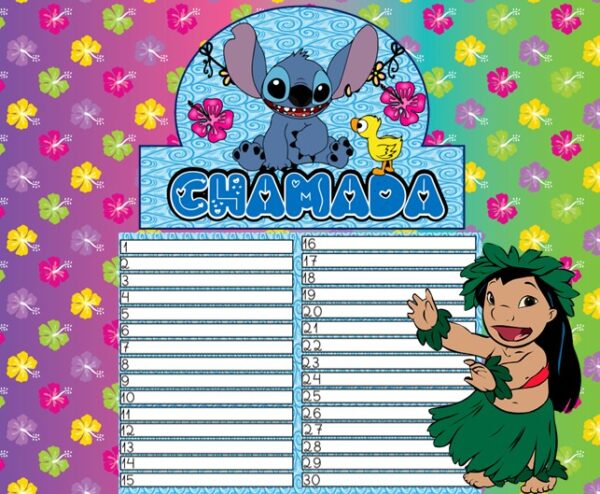 Chamada Lilo e Stich