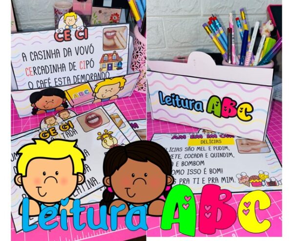 Fichas de leitura Ortográficas Kids