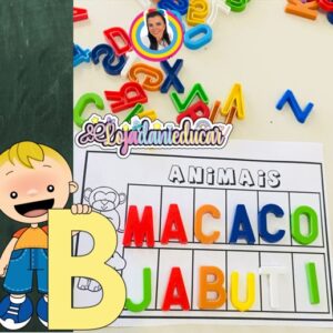 Cartelas para Letras Móveis