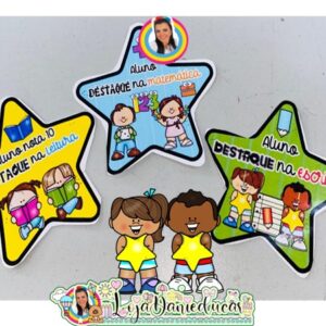 Adesivos Alunos Destaques