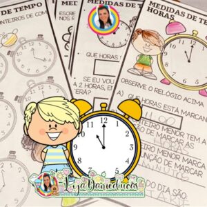 Atividades horas para 1º e 2 ano