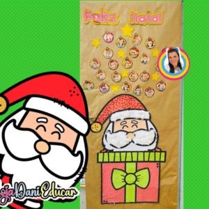 Painel de porta natal 2025