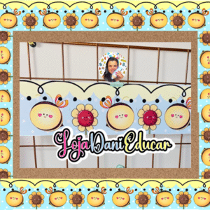 Borda de lousa Abelhinha