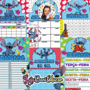 Kit Sala de Aula Lilo e Stich