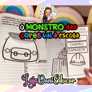 Atividade Interativa O monstro Das Cores vai à escola