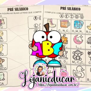 Atividades Hipotese Pré Silábica