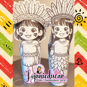 Crianças Indígenas para Montar