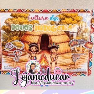 Painel interativo da Cultura Indígena