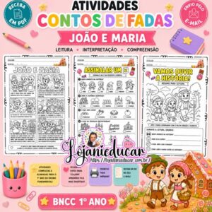 Atividades João e Maria 1º ano