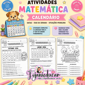 Atividades Prática com Calendários 2º ano
