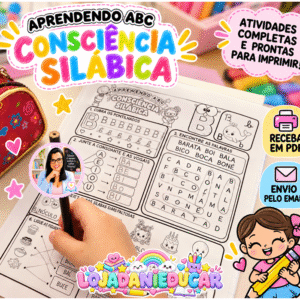 Atividades de Alfabetização Conciência Silábica ABC