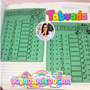 Atividades Tabuada 1 ao 10 com Adição